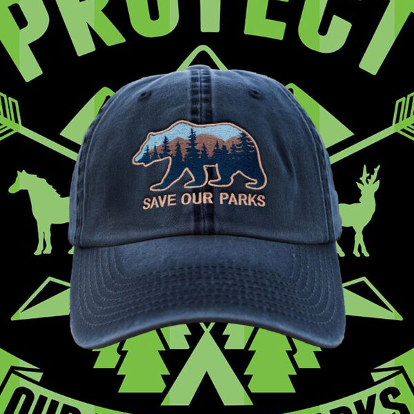 Embroidered Hat Protect Our National Parks