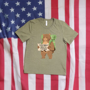 FDT Resist Bear Shirt, Foxtrot Delta Tango T-Shirt