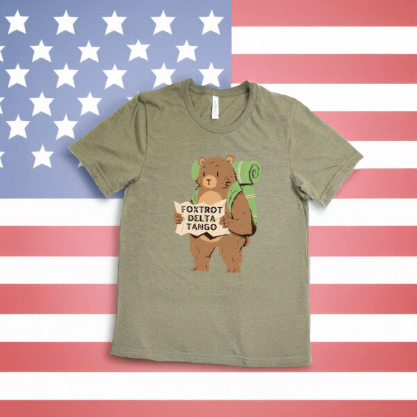 FDT Resist Bear Shirt, Foxtrot Delta Tango T-Shirt