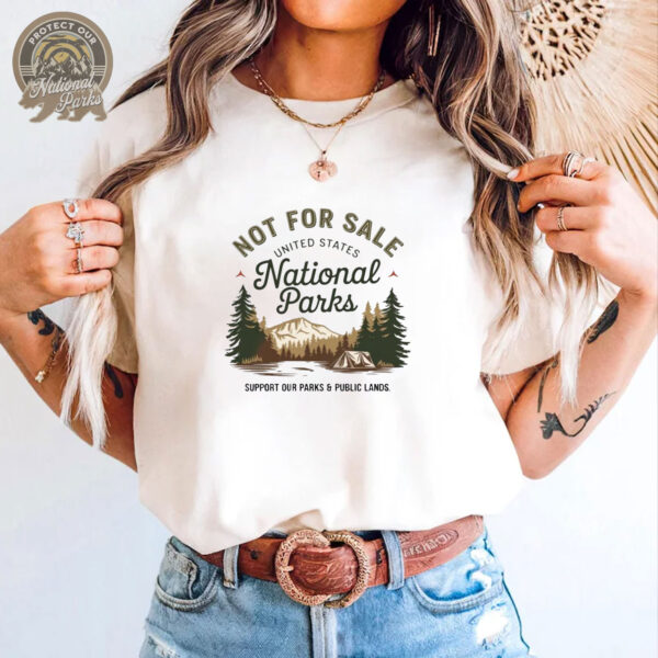 Not For Sale United States National Parks T-Shirt