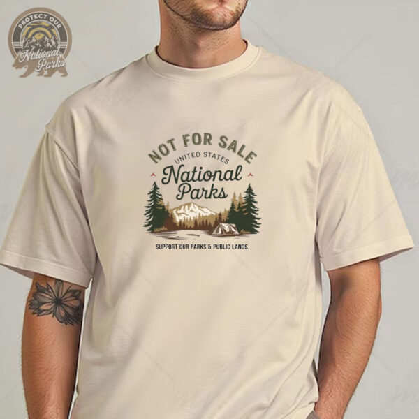 Not For Sale United States National Parks T-Shirt