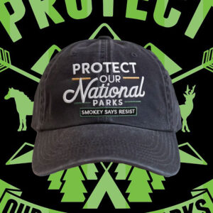 Protect Our National Parks Embroidered Hat - Resist Fascism