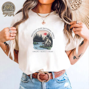 Protect Our National Parks T-Shirt - Bear National Parks Support