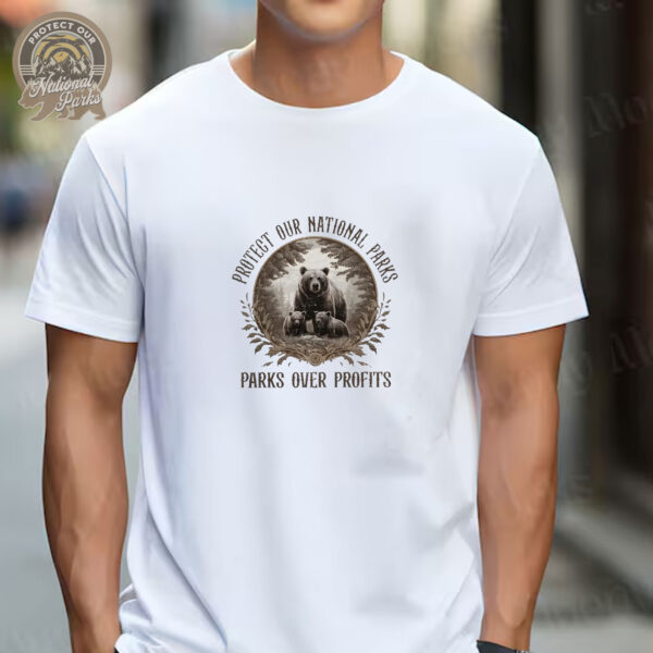 Protect Our National Parks T-Shirt - Parks Over Profit Granola Girl