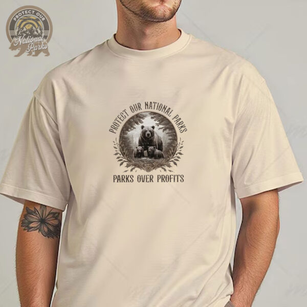 Protect Our National Parks T-Shirt - Parks Over Profit Granola Girl