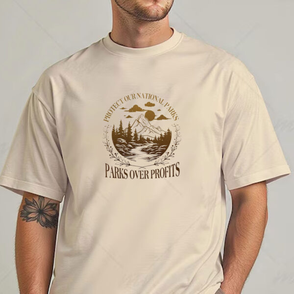 Protect Our National Parks T-Shirt - Parks Over Profit Granola Girl