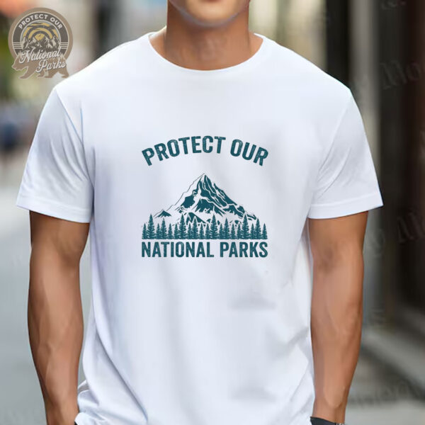 Protect Our National Parks T-Shirt - Vintage Nature Conservation