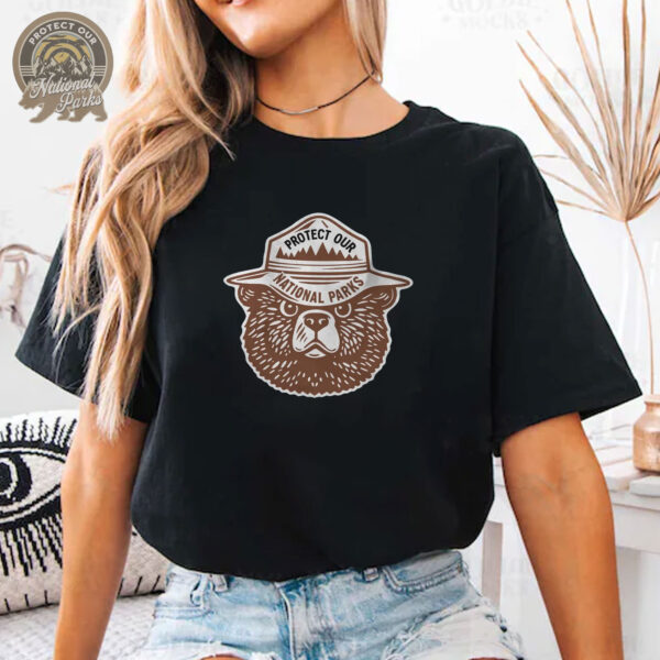 Protect Our Parks Bear 2025 T-Shirt