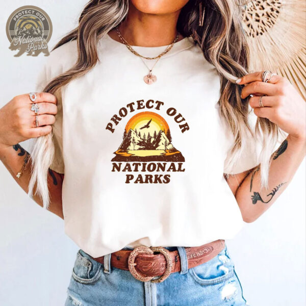 Retro Protect Our Parks T-Shirt