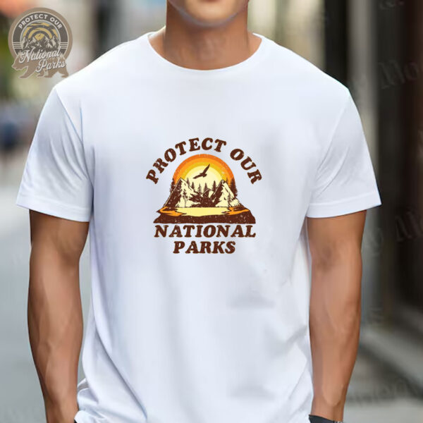 Retro Protect Our Parks T-Shirt