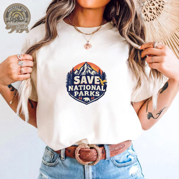 Save National Parks T-Shirt - National Park Conservation