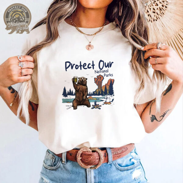 Support National Park T-Shirt - 63 National Parks