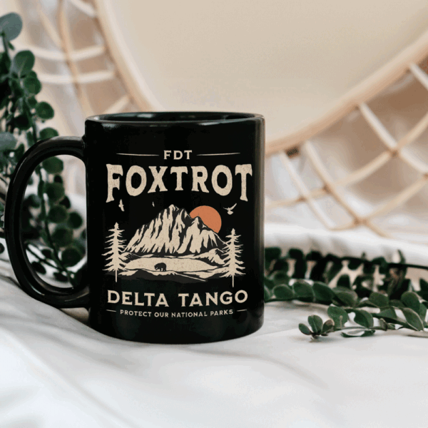 Foxtrot Delta Tango, Protect Our National Parks 2025 Mug