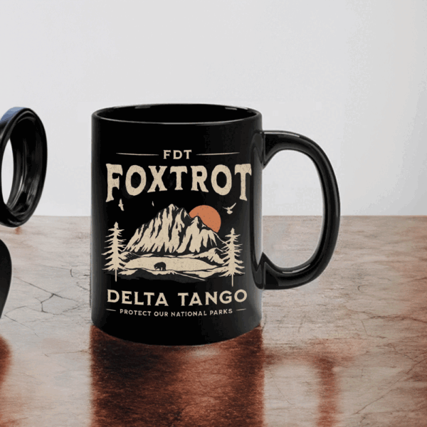Foxtrot Delta Tango, Protect Our National Parks 2025 Mug