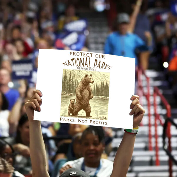 Protect Our National Parks Defund Doge Parks, Not Profits 2025 Yard Sign