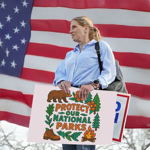 Protect Our National Parks, Liberal Political Statement Yard Sign