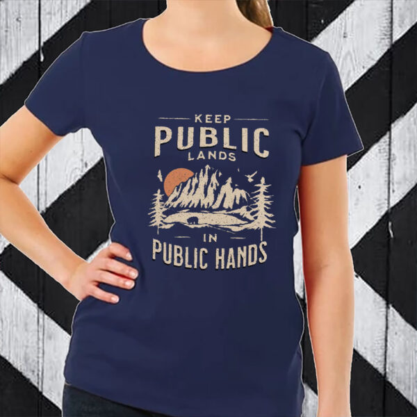 Keep Public Lands In Public Hands, Alt National Park T-Shirt