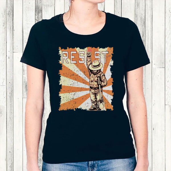 Smokey Bear Resist, Environmental Activism T-Shirt